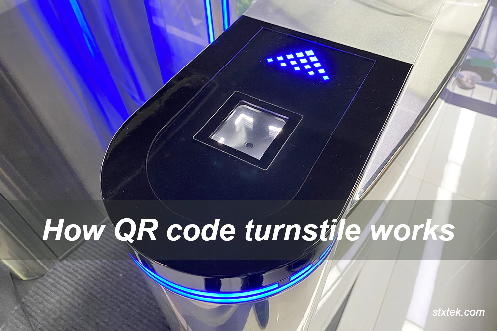 How QR code turnstile works