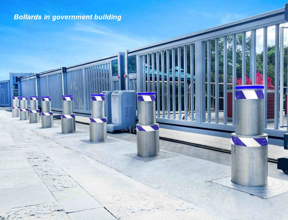 bollards in government building