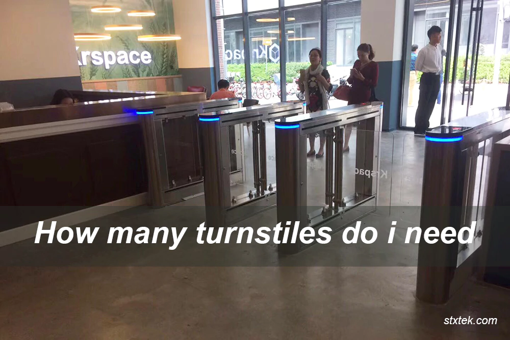 how many turnstiles do i need